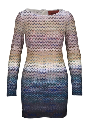 Missoni ombre-pattern mini dress - Neutrals