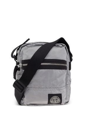 Stone Island zip-fastening messenger bag - Grey