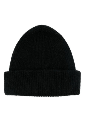 Nuur ribbed beanie - Black