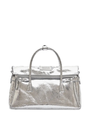 Maison Margiela numerical-patch tote bag - Silver