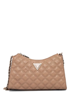 GUESS USA Giully quilted shoulder bag - Neutrals