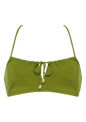 ERES Abysses cropped bikini top - Green