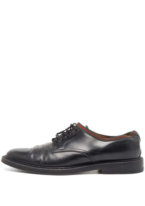 Gucci Pre-Owned leather derby shoes - Black