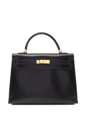 Hermès Pre-Owned 2006 Kelly Sellier 32 box calf tote bag - Black