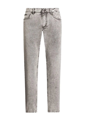 Dolce & Gabbana acid-wash jeans - Grey
