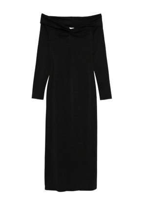 Ottod'Ame off-shoulder dress - Black