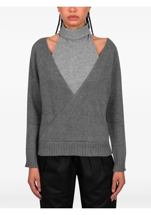 Gimaguas Zante cut-out sweater - Grey