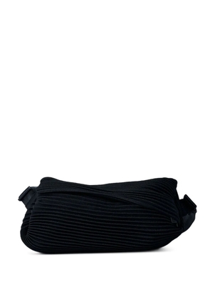Pleats Please Issey Miyake pleated belt bag - Black