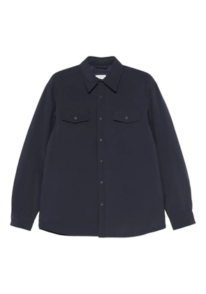 Alley Docks 963 double-pocket shirt jacket - Blue