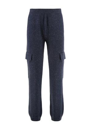 Peserico elastic-cuff track pants - Blue