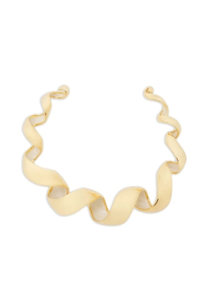 Lanvin twisted polished necklace - Gold