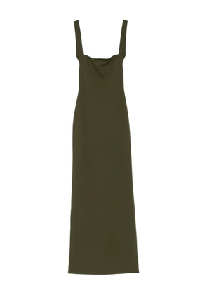 Solace London square-neck dress - Green