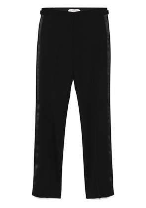 Lanvin stripe-detailed trousers - Black