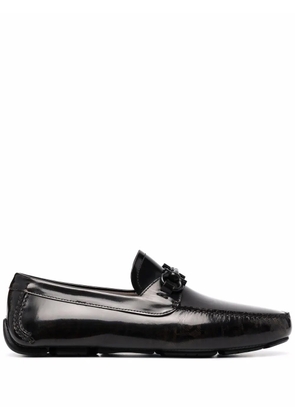 Ferragamo Paris leather loafers - Brown