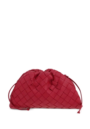 Bottega Veneta Pre-Owned Pouch Intrecciato clutch bag - Red
