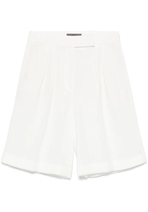 Lorena Antoniazzi linen shorts - White