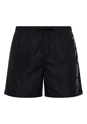 Diesel logo-print swim shorts - Black