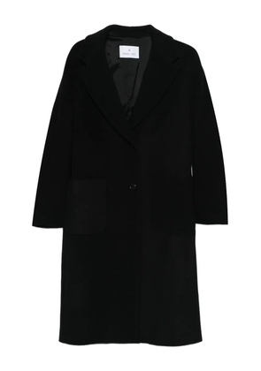 Manuel Ritz wool-blend coat - Black