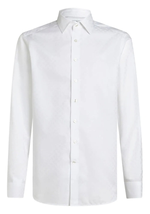 ETRO jacquard cotton shirt - White
