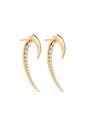 Shaun Leane 18K yellow gold Hook diamond earrings