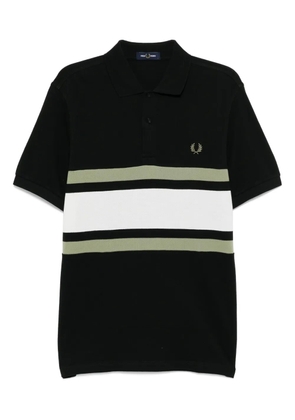 Fred Perry panelled polo shirt - Green