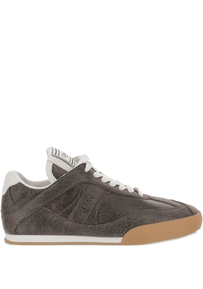 Chloé panelled sneakers - Brown