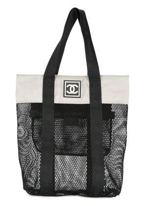 CHANEL Pre-Owned 2003-2004 CC Sports Line tote bag - Black