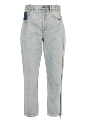 3.1 Phillip Lim high-waisted cropped jeans - Blue