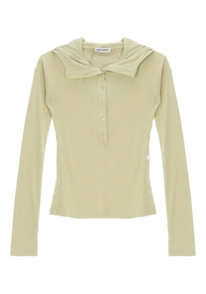 Low Classic button-up hoodie - Green