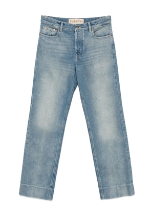 Valentino Garavani logo-patch jeans - Blue