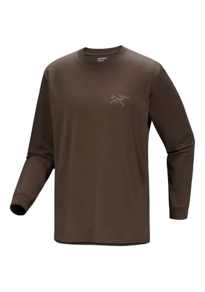 Arc'teryx graphic-print long-sleeved T-shirt - Brown