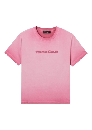 tout a coup cotton-blend t-shirt - Pink
