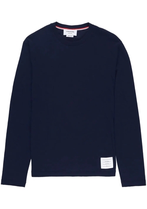 Thom Browne round-neck knit jumper - Blue
