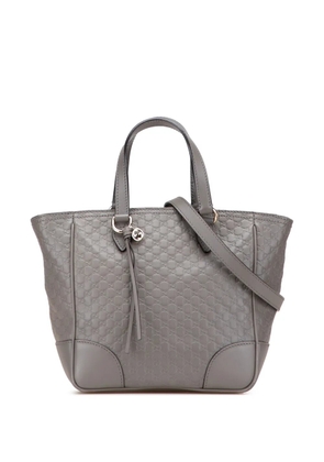 Gucci Pre-Owned 2000-2015 Small Microguccissima Bree satchel - Grey