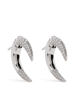 Shaun Leane 18kt white gold Talon diamond earrings - Silver