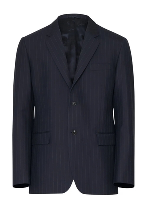 Maison Margiela pinstripe wool blazer - Blue