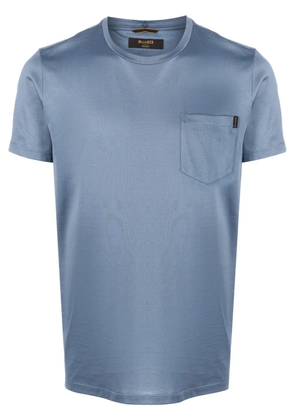Moorer Bruzio-JCL cotton T-shirt - Blue