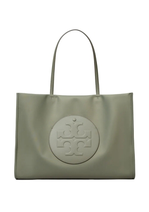 Tory Burch Ella logo-patch tote bag - Green