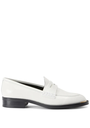 Giuseppe Zanotti Faridha leather loafers - White