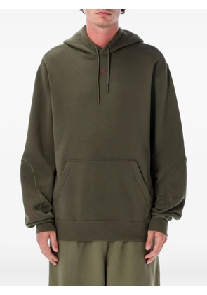 Nike embroidered-logo hoodie - Green