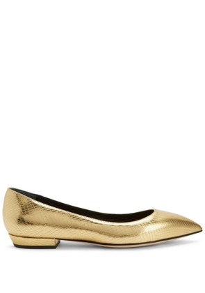 Giuseppe Zanotti Dhalia ballerina shoes - Gold