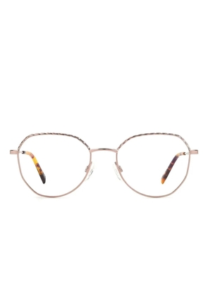 Pierre Cardin Eyewear round-frame glasses - Pink