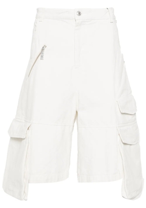 GCDS Ultracargo bermuda shorts - White