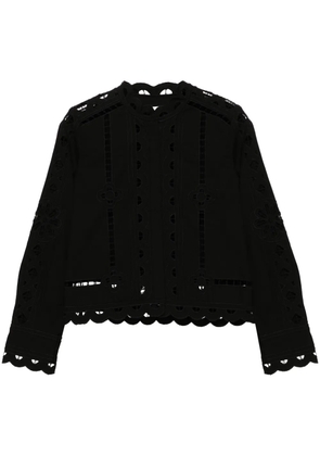 ISABEL MARANT Perline top - Black