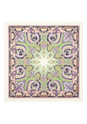 ETRO silk pocket square - Neutrals