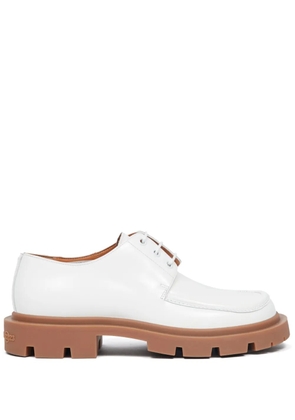 Maison Margiela Ivy leather Derby shoes - White