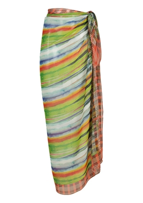 Amir Slama printed beach skirt - Multicolour