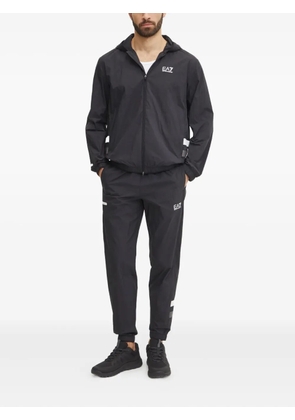 Ea7 Emporio Armani logo-print tracksuit - Black