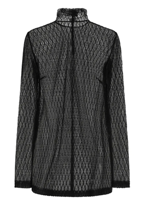 Dolce & Gabbana High-neck blouse - Black