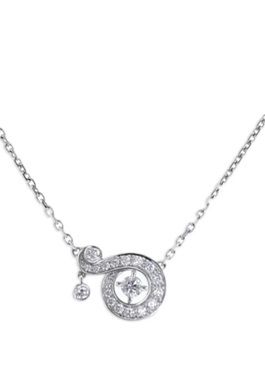 Van Cleef & Arpels 2010s 18kt white gold Nid Du Paradis diamond necklace - Silver